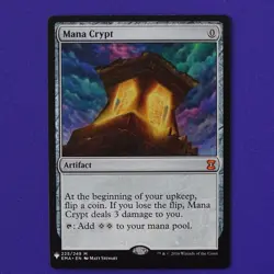 MTG - Mana Crypt - The List - NM - Image 1
