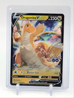 DRAGONITE V 2022 POKEMON SWORD & SHIELD BLACK STAR PROMOS SWSH235 Q2750 - Image 1