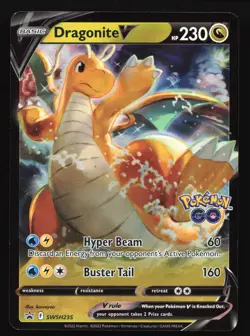 Dragonite V SWSH235 Sword & Shield Black Star Promo Pokemon Card - Image 1