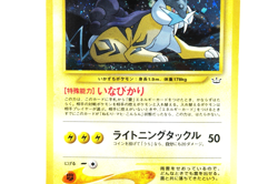 Pokemon TCG Raikou Holo #243 Neo Revelation 2001 Japanese Vintage Pokemon Card - Image 5