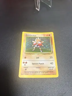 Vintage WOTC Pokemon card: Hitmonchan - Base Set Holo #7/102 English 1999. - Image 2