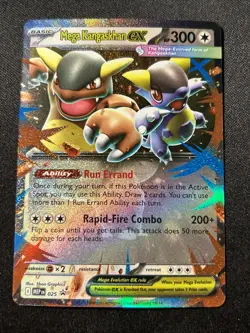 MEGA KANGASKHAN EX MEP025 MEGA EVOLUTIONS POKEMON (PROMO ULTRA RARE, NM) (#2) - Image 1