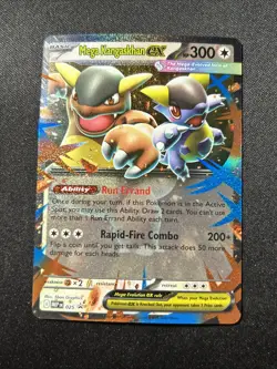 MEGA KANGASKHAN EX MEP025 MEGA EVOLUTIONS POKEMON (PROMO ULTRA RARE, NM) - Image 1