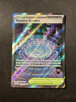 Pokemon TCG Mystery Garden Trainer Holo Card Mega Evolution 172/132 NM (#2) - Image 1