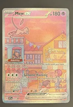 Pokemon 151 Mew ex 053 UPC Promo Holo NM - Image 1