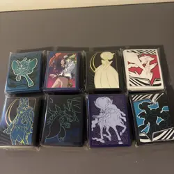 Pokemon TCG Sleeves Unopened Bulk Lot Of 8 - Image 1