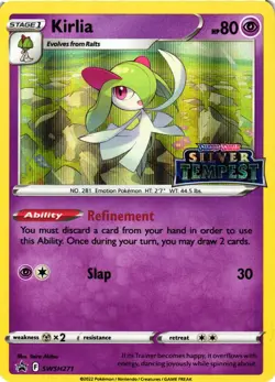 Pokemon TCG Kirlia (Prerelease) Promo Sword & Shield Promo Cards SWSH271 NM - Image 1