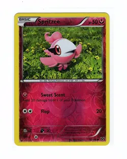 Spritzee 92/146 XY Reverse Holo - Pokemon Card LP - Image 1