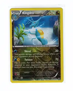 Kingdra 107/160 XY - Primal Clash Reverse Holo - Pokemon Card LP - Image 1