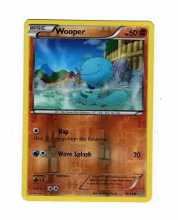 Wooper 38/98 XY - Ancient Origins Reverse Holo Pokemon Card - Image 1