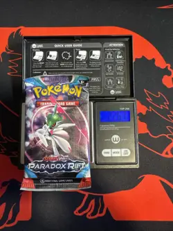 22.67g HEAVY - Pokemon TCG S&V Paradox Rift Booster Pack Sealed / Semi GoDU - Image 1