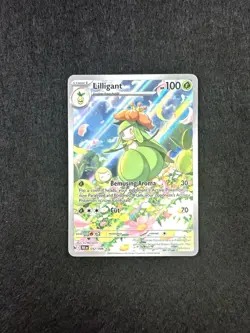 2025 Pokemon SV Black Bolt BLK EN Lilligant Illustration Rare #092/086 - Image 1