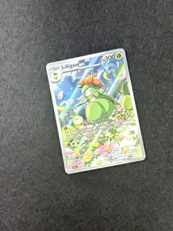 2025 Pokemon SV Black Bolt BLK EN Lilligant Illustration Rare #092/086 - Image 2