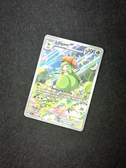 2025 Pokemon SV Black Bolt BLK EN Lilligant Illustration Rare #092/086 - Image 3