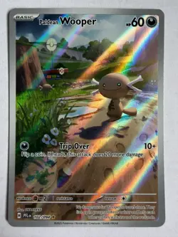Pokemon TCG PFL Phantasmal Flames 102/094 Paldean Wooper Illustration Rare - Image 1