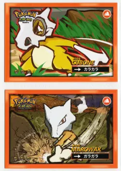 CUBONE & MAROWAK - Cracked Ice Holo- Flash Edition Safari 2025 - Pokemon - Image 1