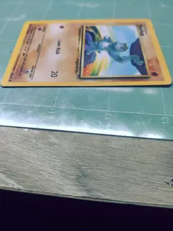 Pokemon TCG Machop Base Set 52/102 Regular Unlimited Common - Image 3