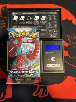 22.78g HEAVY - Pokemon TCG S&V Paradox Rift Booster Pack Sealed / Semi GoDU - Image 1