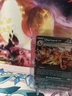 Pokemon TCG Charizard EX Obsidian Flames 054/091 Holo Ultra Rare NM Condition - Image 2