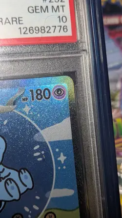 2024 POKEMON PAF EN-PALDEAN FATES SPECIAL ILLUSTRATION RARE #232 MEW EX PSA 10 - Image 5
