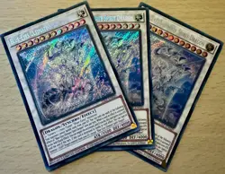 Yu-Gi-Oh! TCG 3x Blue-Eyes Ultimate Spirit Dragon 25LP-EN020 Secret Rare WC2025 - Image 1