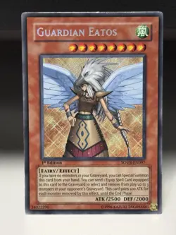 Guardian Eatos SOVR-EN097 Stardust Overdrive 1st Edition Yugioh - Image 1