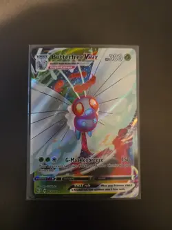 Butterfree VMAX - 002/189 - Pokemon Darkness Ablaze Sword & Shield Rare Card NM - Image 1
