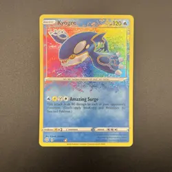 Kyogre Amazing Rare Shining Fates 021/072 NM Pokemon TCG - Image 3