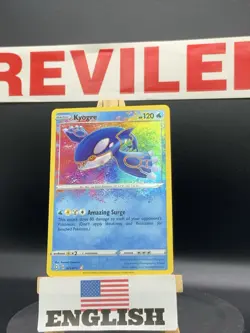 Pokemon Kyogre 021/072 Amazing Rare Holo Pokemon TCG Shining Fates - NM - Image 1