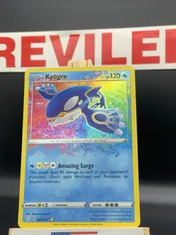 Pokemon Kyogre 021/072 Amazing Rare Holo Pokemon TCG Shining Fates - NM - Image 4