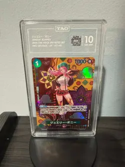 Alternate Art Jewelry Bonney One Piece 2024 OP08 Japanese SP ST02-007 C PSA 10 - Image 1