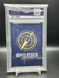 2022 ONE PIECE OP01 EN TRAFALGAR LAW ALT ART PSA 10 - Image 2