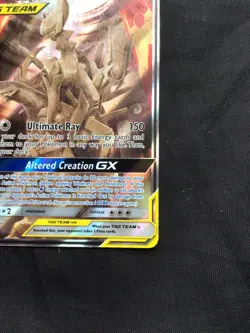 Pokemon: Cosmic Eclipse Ultra Rare Full Art: Arceus & Dialga & Palkia GX 221/236 - Image 4