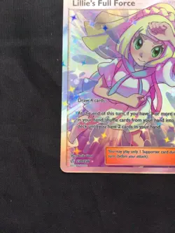 Pokemon: Cosmic Eclipse Ultra Rare Full Art: Lillie's Full Force 230/236 - Image 5
