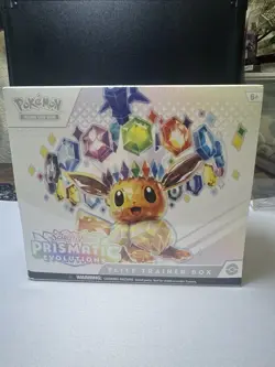 Pokemon TCG Prismatic Evolutions Pokemon Center Elite Trainer Box ETB New Sealed - Image 1