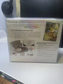 Pokemon TCG Prismatic Evolutions Pokemon Center Elite Trainer Box ETB New Sealed - Image 4