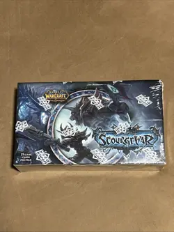 UPPER DECK WORLD OF WARCRAFT TCG SCOURGEWAR BOOSTER BOX NEW SEALED U.S. - Image 1
