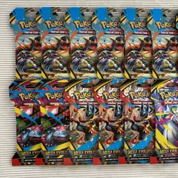 Pokemon TCG Mega Evolution Sleeved Booster Packs LOT OF 20 FACTORY SEALED - Image 2