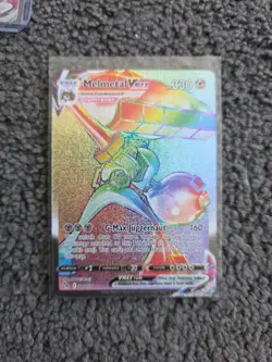 NM Melmetal VMAX 080/078 Pokemon GO Secret Rare Pokemon Card - Image 1