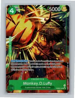 Monkey.D.Luffy - (Alternate Art) Premium Booster -The Best- Vol. 2 PRB02-005 NM - Image 1