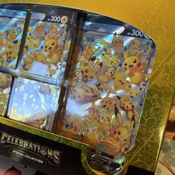 2021 Pokemon Celebrations Special Collection Pikachu V-UNION Factory Sealed - Image 3