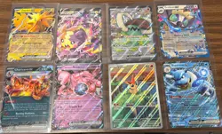 Pokemon TCG Jumbo Card Lot of 8 - English Oversize Cards - Image 1