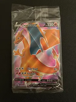 Charizard V SWSH050 Black Star Promo Sealed Champion Path Pokemon TCG NM 2020 - Image 1
