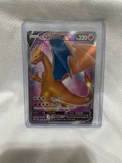 CHARIZARD V SWSH050 Black Star Promo - Champions Path ETB Pokemon TCG Near Mint - Image 1