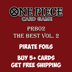 One Piece CCG PRB02 Premium Best PIRATE FOIL Near Mint Singles Choose Your Card - Image 1