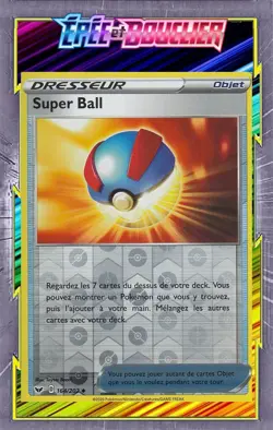 Super Ball Reverse - EB01:Epee et Bouclier - 164/202 - Carte Pokemon Neuve FR - Image 1