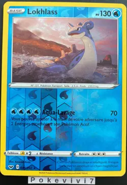 Carte Pokemon LOKHLASS 048/202 Rare REVERSE Epee et Bouclier 1 EB01 FR NEUF - Image 1