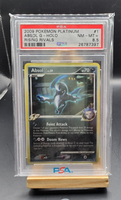Absol G Holo Rare Platinum Supreme Victors 2009 Pokemon Card #1 PSA 8.5 - Image 1