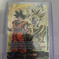 Goku Energy Marker Gold E01-01 Dragon Ball Fusion World Card English - Image 1