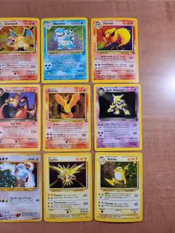 Huge Vintage Base Set Pokemon Card Collection Charizard Lugia Ho-Oh Blastoise - Image 5